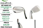 Ping Glide 4.0 Wedge Sw 56 Degree.12S / Z-Z 115 Wedge