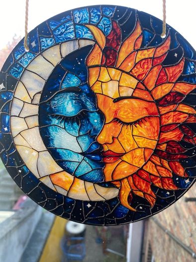 Fabulous Sun/Moon Suncatcher