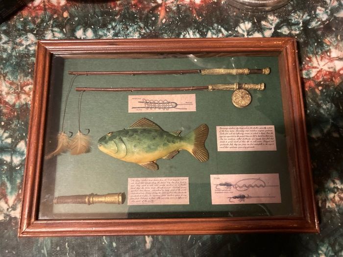 Fishing collectors framed free postage