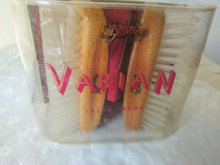 Vintage Clothes Brush Set
