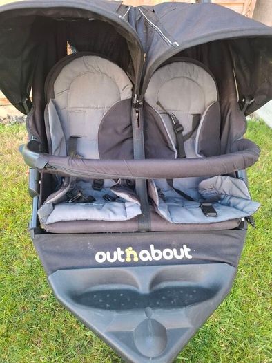 Out 'N' About Nipper Double Buggy V4