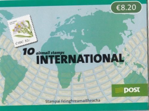 2008 Ireland Wild Flowers Self Adhesive Definitive Stamp Booklet Mint Never Hinged (MNH)
