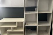 Different  shaped Shelving units
