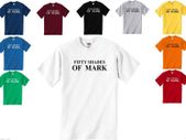 Personalised 50 Shades of... T-shirt tee top shirt