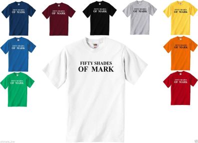 Personalised 50 Shades of... T-shirt tee top shirt