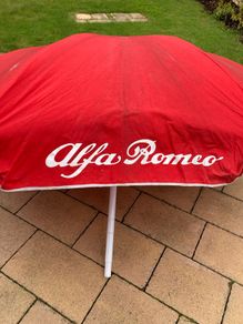 Alfa Romeo extremely rare Showroom Parasol 80's