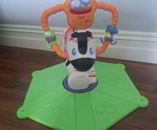 Fisher-Price Bounce & Spin Zebra