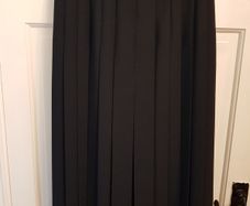 New Navy Pleated Navy Hausco Skirt