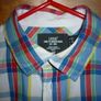 Boys Multi colored check long sleeve shirt 7 - 8 years LOGG H&M Image 2