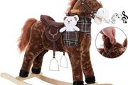 Rocking Horse or Rocking Unicorn Plush fluffy toys
