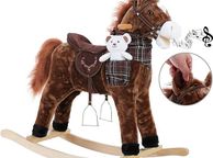 main image for ad Rocking Horse or Rocking Unicorn Plush fluffy toys