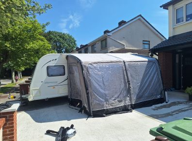 Vango Balletto Air 390 Caravan Awning Used Once