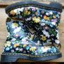 Mint Dr Martens Pascal 8 Eye Darcy Floral Size 5(38) Image 3