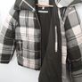 ladies green check Barbour jacket new size xl Image 9
