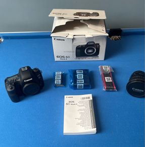 Canon EOS 6D Mark II with Canon EF 20 35mm lens boxed new never used