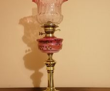 Original Victorian Oil lamp