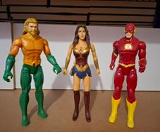 Wonder Woman Flash & Aquaman (12inch)
