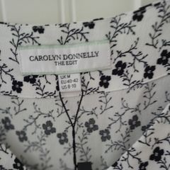Caroline Donnelly Dress New Black & White