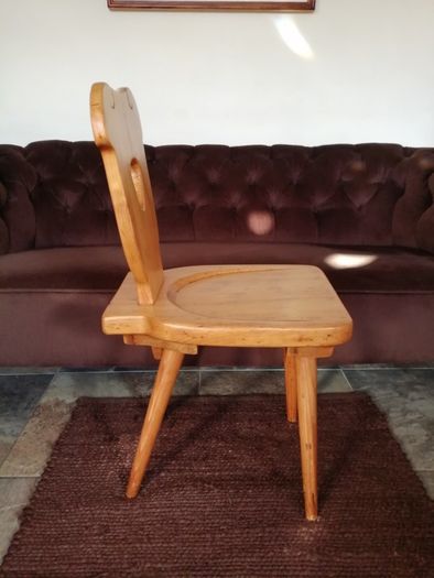 Mid Century Scandinavian Children's Chair