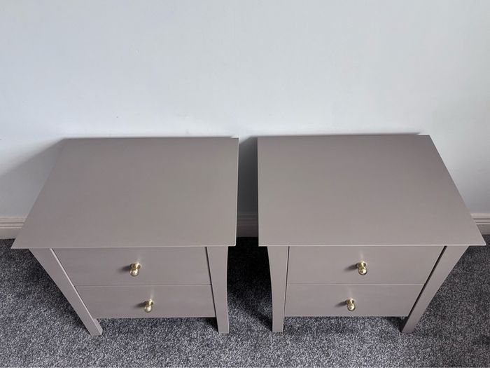 Matching bedside lockers