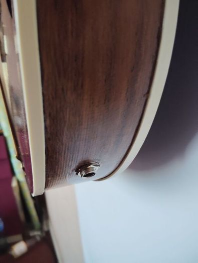 very rare semi acoustic guitar