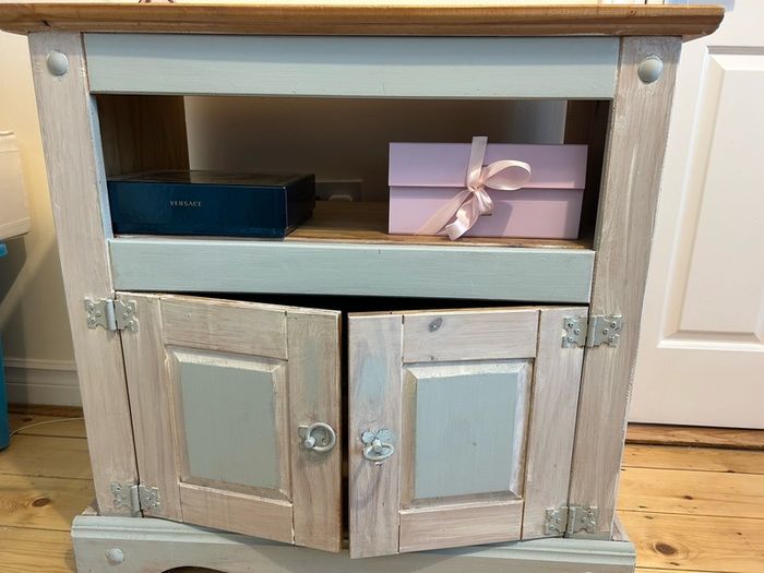 cabinet solid pine