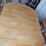 solid oak dining table Image 3