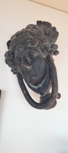 Black iron door fittings