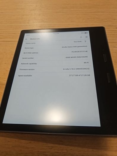 Kindle Oasis 10th Gen without Ads