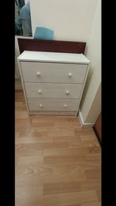 Small White Chest of Drawers
