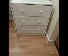 Small White Chest of Drawers