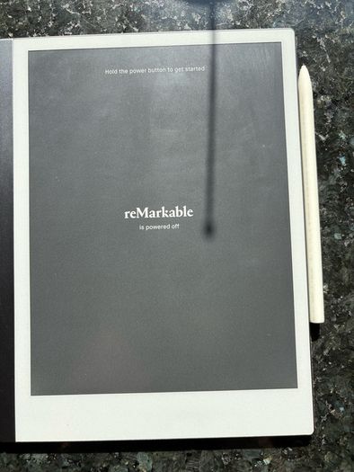 ReMarkable 2 Tablet + Marker Pen + Brown Folio