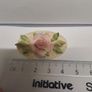 Vintage Porcelain Floral Brooch Image 4