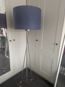 Navy Blue floor lamp