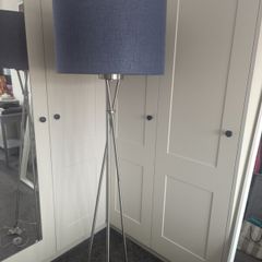 Navy Blue floor lamp