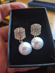Vintage Pearl Earrings