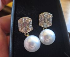 Vintage Pearl Earrings