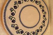 Nicholas Mosse Blue Pansy Lazy Susan