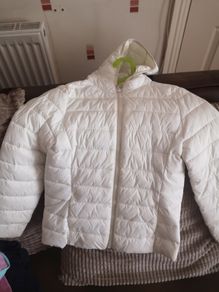 girls jacket lightweight puffer/puffa