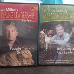 Cesar Millan Mastering Leadership Volume 1 & 2 Dvd Dog Training