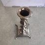 Small Silver Plated Candle Stick Holder. Image 5