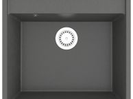 main image for ad Kitchen Sink with Overflow Hole Grey Granite