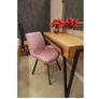 Savina Pink Velvet Upholstered Chair Image 5