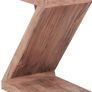 Z Acacia Solid Wood Side Table Image 4