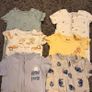 Bundle of 6 Rompers for baby boy, size 3-6 months Image 3