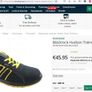Blackrock SF6410 Hudson Safety Shoe Trainers Runners Steel toe cap Uk 10 EU 44 Navy / Yellow Image 10