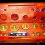 Vintage Apothecary Brass Weights In Wooden Case Image 9