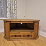 Mexican Pine TV corner unit Image 3