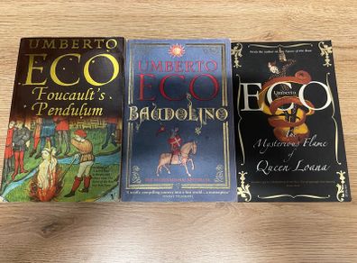 Umberto Eco Book Bundle