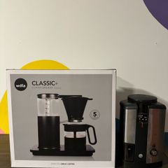 Wilfa classic+ and grinder